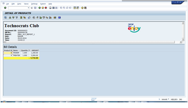 You are currently viewing How to show data of detail database table in SAP