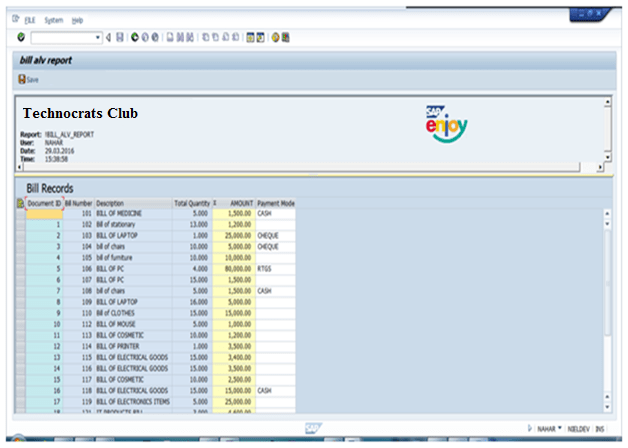 You are currently viewing ALV Grid Report in SAP