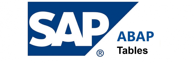 Tables in SAP-ABAP