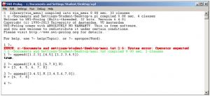 Read more about the article Program to append the list in prolog.