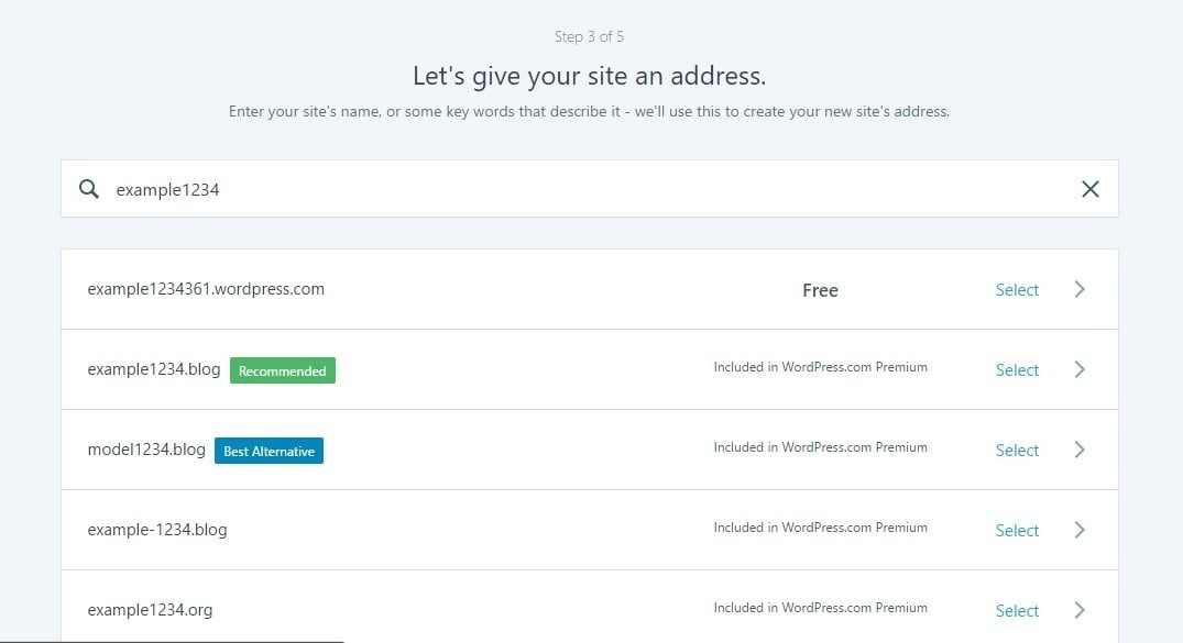 Steps to Getting Started with WordPress.com 3 Getting started with wordpress Giving a Name to your Website