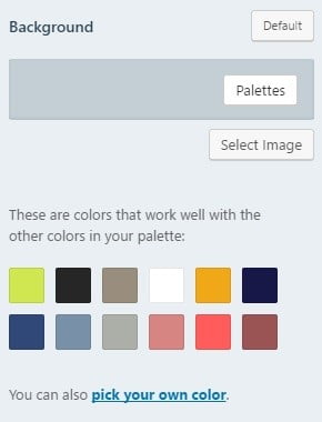 WordPress Selecting and Customizing Theme colors