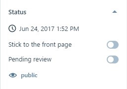WordpressPost Settings 1