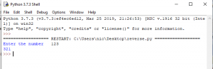 Read more about the article How to write Python program to reverse a number using For Loop?