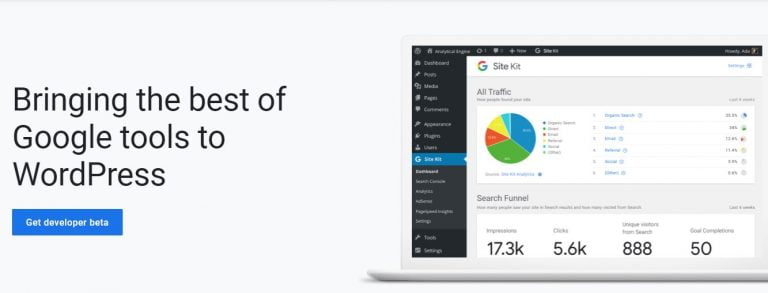 Introduction to Site Kit from Google