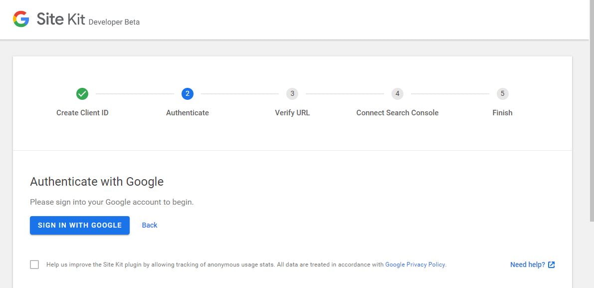 Introduction to Site Kit from Google 3 google site kit dashboard