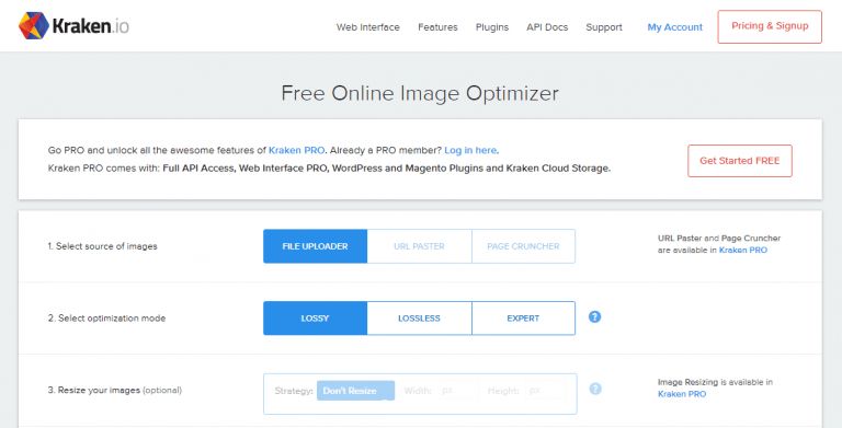 Best free online Image optimizer and compressor – 2019